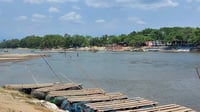 Río Suchiate registra nivel más bajo en diez años por sequía