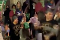 Detienen a hombre por agredir a mujeres en marcha del 8M en Guanajuato