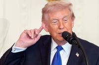 Trump afirma que guerra en Irán está prácticamente terminada