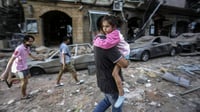 Ataques en Líbano dejan 84 niños muertos y 667 mil desplazados