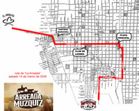 Múzquiz anuncia ruta oficial y medidas de seguridad de ‘La Arreada