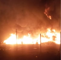 Fuego en basurero de San Buenaventura activa operativo de emergencia