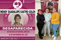 Wendy Castro, desaparecida desde 2023, es hallada con vida en Hermosillo