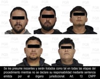 FGR detiene a presuntos traficantes de migrantes y huachicoleros