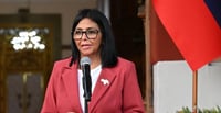 Delcy Rodríguez pide a Trump cesar sanciones contra Venezuela