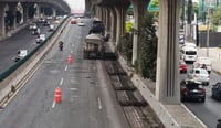 Desazolvan Periférico; obras serán en 3 etapas