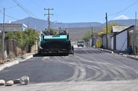 Municipio realiza supervisión de pavimentación en El Roble