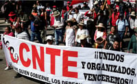 Maestros de la CNTE alistan paro de 72 horas en la Ciudad de México