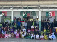 Diversión y creatividad: así celebran los niños la primavera escolar