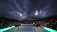 Lluvia suspende partidos de primera ronda en el Miami Open