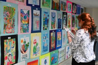 Reconoce SIMAS Monclova-Frontera talento infantil en concurso de dibujo sobre el cuidado del agua