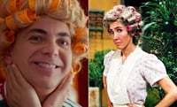 “Mi gemela”: Florinda Meza reacciona a look de Cristian Castro