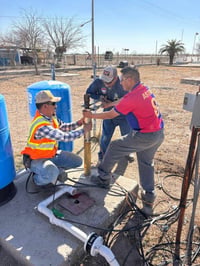 Nava refuerzan red hidráulica con nueva bomba sumergible