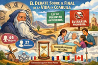 Caricatura editorial - Ortotanasia en Coahuila: el camino legal al final de la vida