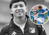 Fallece Santiago Castrillón, joven promesa del fútbol colombiano