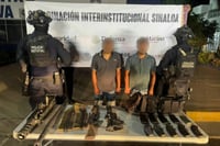Detienen a cuatro hombres armados en Navolato, Sinaloa