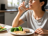 Beber agua antes de comer no garantiza una mayor pérdida de peso
