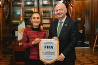 Sheinbaum e Infantino revisan preparativos del Mundial 2026