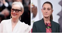 Meryl Streep elogia liderazgo DE Claudia Sheinbaum EN México