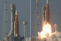 Así fue el despegue de Artemis II rumbo a la Luna