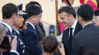 Macron responde a Trump por burlas sobre su matrimonio