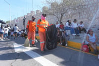 La Ola mantiene limpio el Cerro de las Noas; recolectan 3 toneladas de basura luego del Viacrucis