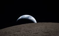 NASA difunde imagen de la “puesta de la Tierra” desde Artemis II