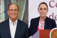 Sheinbaum se reúne con CEO de BlackRock en Palacio Nacional