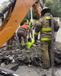Fuga de gas provoca evacuación de 28 personas en sector centro