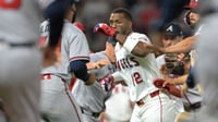 Reynaldo López y Jorge Soler suspendidos siete juegos por pelea en el Ángel Stadium