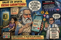 Caricatura editorial - Sueroterapia: riesgo letal