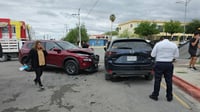 Cuatro lesionados en choque múltiple en Madero y Bogotá de Monclova