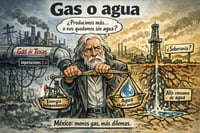 Caricatura editorial - Soberanía a cambio de agua