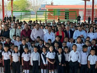 Arranque del último tramo escolar en la escuela Monclova 400 reúne a autoridades y comunidad educativa