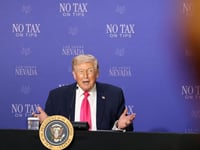 Trump impulsa propuesta para eliminar impuestos a propinas en Las Vegas