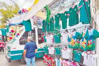 Comercio ilegal amenaza ventas de jerseys rumbo al mundial