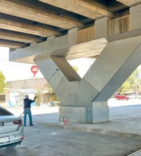 Realiza Obras Públicas mantenimiento en puentes de alta circulación