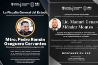 Mueren director de la AEI y agente en accidente en Chihuahua