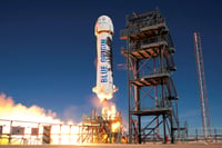 Blue Origin reutiliza propulsores del New Glenn en tercera misión