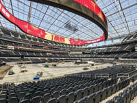 Trabajadores del SoFi Stadium amenazan huelga rumbo al Mundial 2026