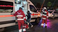 Motociclista derrapa en el Pape y deja a joven lesionada