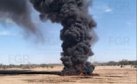 FGR incinera más de 832 kilos de drogas aseguradas en Sonora