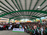 Entregan en Monclova el techo estructural más grande de Coahuila en el CEBTis No. 36