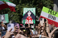 Trump asegura intervención en caso de manifestantes en Irán