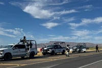 Enfrentamiento en Ojinaga deja quema de Oxxo y bloqueo carretero