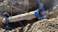 Inversión hidráulica para corregir fallas en red de agua potable