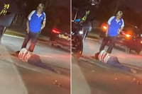 Arrollan a joven y la dejan abandonada en la Hipódromo