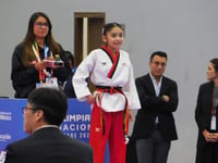 Emma Rodríguez, de San Buena, brilla en la Olimpiada Nacional