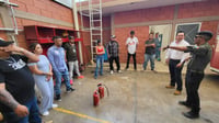 Personal de 30 centros de rehabilitación ha sido capacitado en prevención y combate de incendios