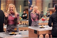 Daniela Parra recibe apoyo en estreno de MasterChef 24/7